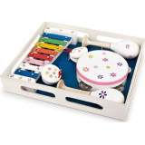 Small Foot Hudební sada Květina - sleva (vybaleno, prasklý 1 kastanět)