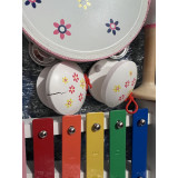 Small Foot Hudební sada Květina - sleva (vybaleno, prasklý 1 kastanět)