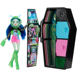 Mattel Monster High Skulltimate secrets panenka Neon Frights Ghoulia Yelps