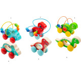 Small Foot Dinosurus na kolečkách 1 ks zelený s labyrintem