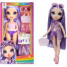 MGA Rainbow High Swim Fashion panenka Violet Willow v plavkách