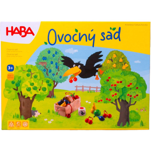 Haba Spoločenská kooperatívna hra pre deti Ovocný sad SK CZ verzia