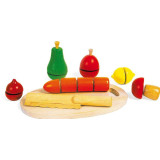 Small Foot Dřevěné potraviny krájená zelenina