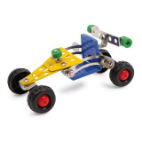 Small Foot Kovová stavebnice závodní auto