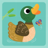 2Kids Toys Dřevěné kostky farma