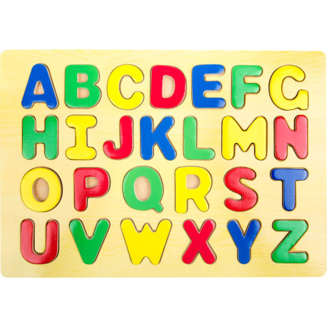 Small Foot Vkládací puzzle abeceda