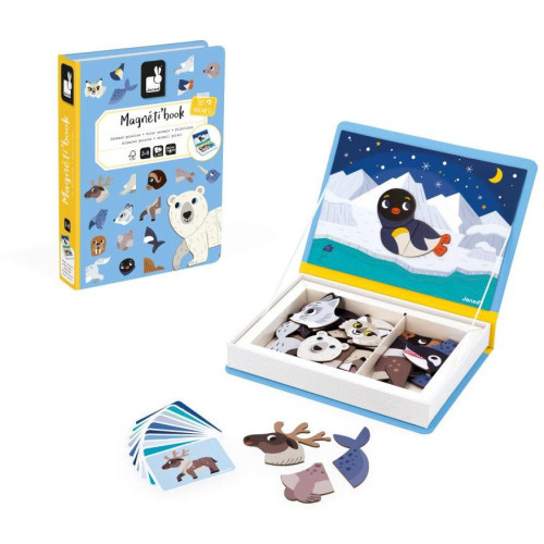 Janod Magnetibook Polárne zvieratká