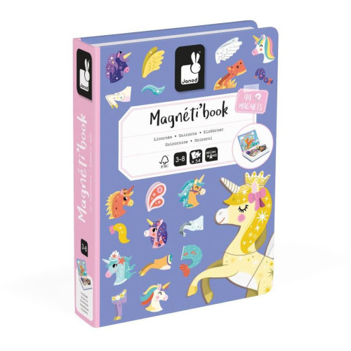 Janod Magnetibook Jednorožec