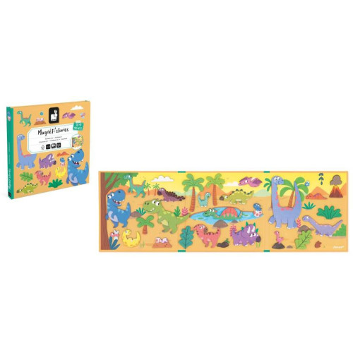 Janod Magnetická kniha Magnetistories Dinosaury