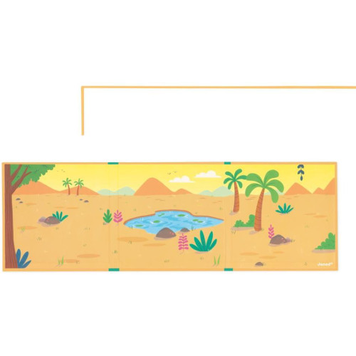 Janod Magnetická kniha Magnetistories Dinosaury