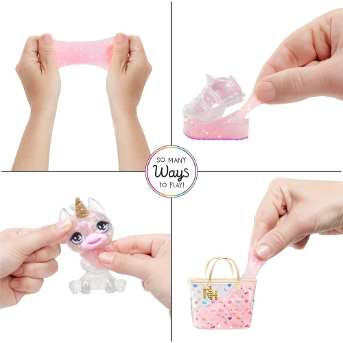 MGA Rainbow High Fashion panenka se slizem a domácím mazlíčkem - Amaya Raine