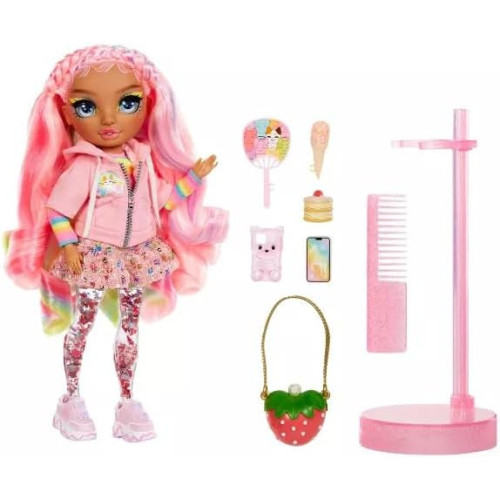 MGA Rainbow High Sparkle & Shine Fashion panenka - Rosetta (Pink)