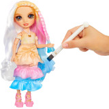 MGA Rainbow High WaterColor & Create panenka - hnědé oči