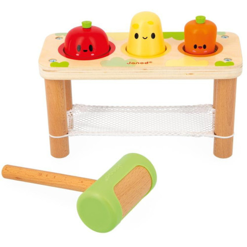 Janod Farm Drevená zatĺkačka zelenina