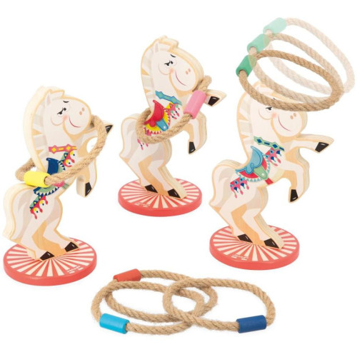 Janod Applepop Hádzanie kruhov Koniky