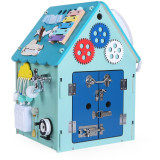 2Kids Toys Activity board Domeček modrý