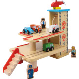 Small Foot Velká stanice s parkovištěm