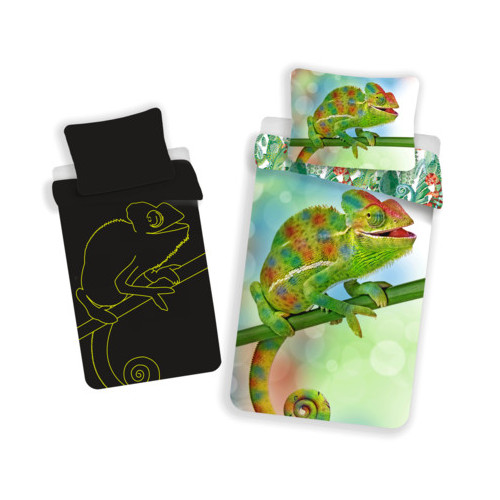 Jerry Fabrics povlečení Chameleon svítící 140x200 70x90
