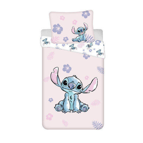 Jerry Fabrics Bettwäsche Lilo and Stitch "Pink" 140x200 70x90