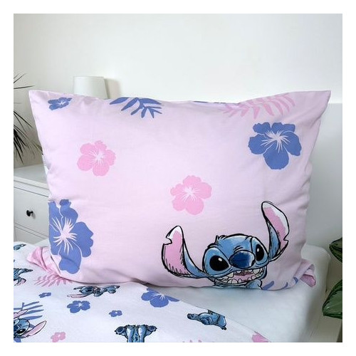 Jerry Fabrics povlečení Lilo and Stitch "Pink" 140x200 70x90