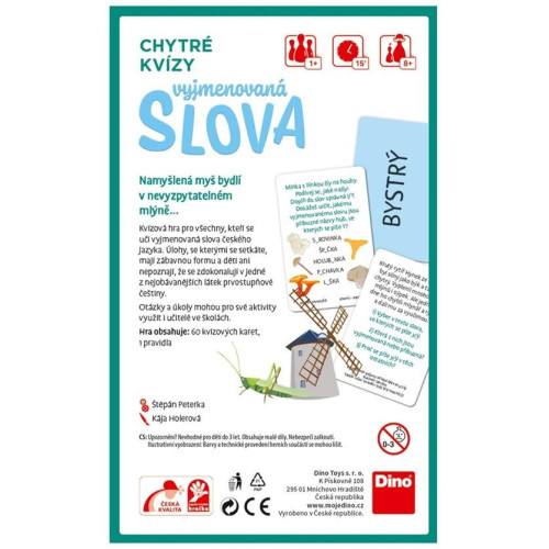 Dino Chytré kvízy - Vyjmenovaná slova