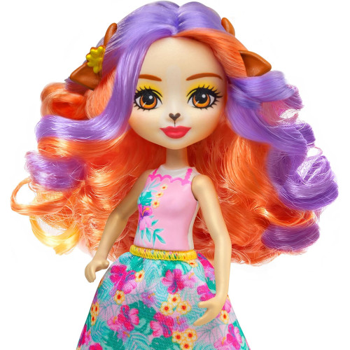 Mattel Enchantimals Sunshine Beach rodinka - Golita Goat s kozí rodinkou