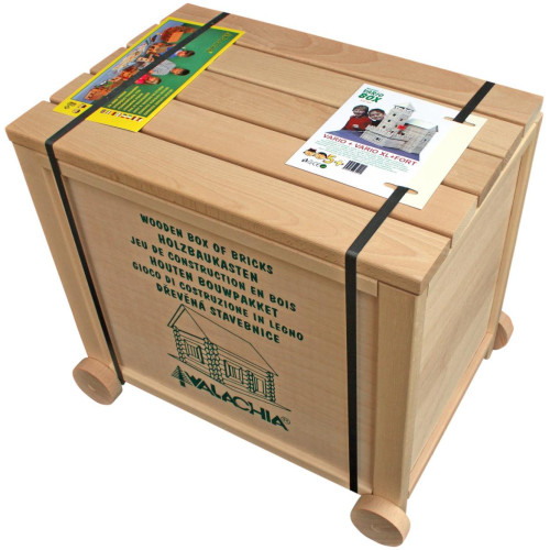 Walachia Dřevěná stavebnice Vario Box 450 dílů