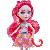 Mattel Enchantimals Sunshine Beach Panenka se zvířátkem Texie Tiger & Sabre