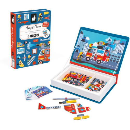 Janod Magnetibook Požiarnici