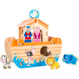 Small Foot Dřevěná vkládačka Noemova archa