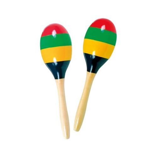 Bino Dřevěné barevné rumbakoule