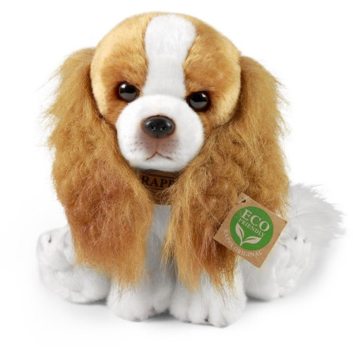 Rappa Plyšový pes Kavalír King Charles Španěl 28 cm ECO-FRIENDLY