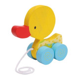 Small Foot Tahací hračka na provázku žluté kačátko
