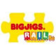 Bigjigs Rail Dřevěná vláčkodráha doprava 122 dílů