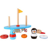 Small Foot Dřevěná motorická balanční hra jžní pól