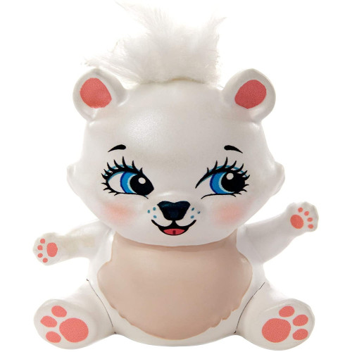 Mattel Enchantimals rodinka - Pristina Polar Bear s medvědí rodinkou - polární medvědi