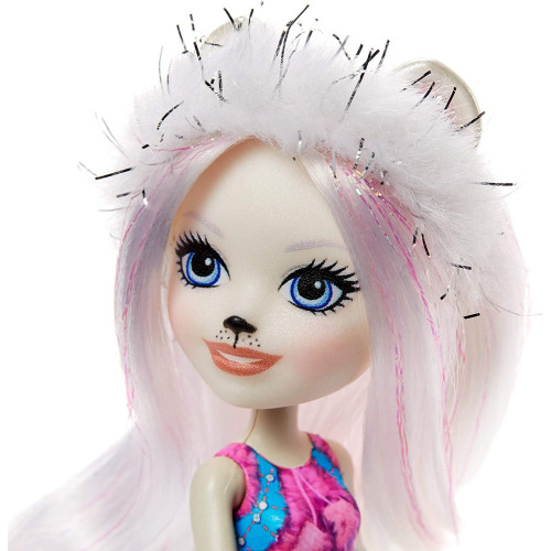 Mattel Enchantimals rodinka - Pristina Polar Bear s medvědí rodinkou - polární medvědi