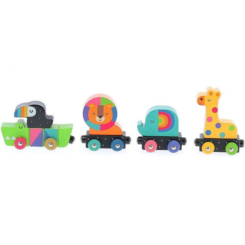 Vilac Barevný vláček zvířatka Andy Westfac