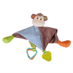 Bigjigs Baby Textilní muchlánek opička Cheeky