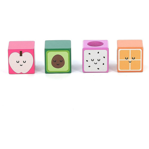Vilac Zvukové kostky Ovoce