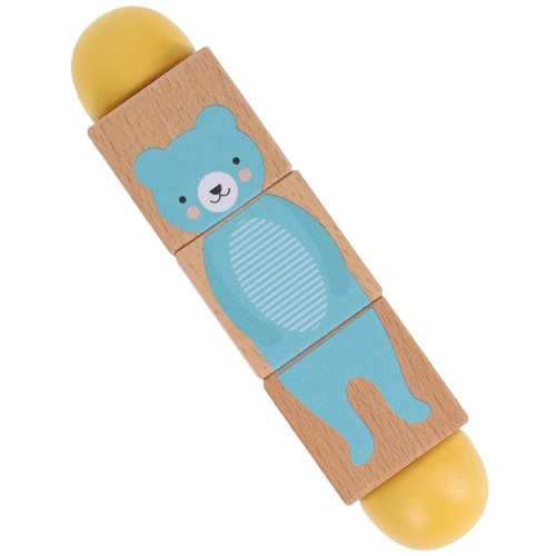 Petit Collage Dřevěná Twist hračka Shoda