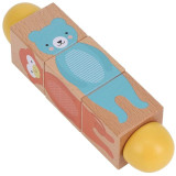 Petit Collage Dřevěná Twist hračka Shoda