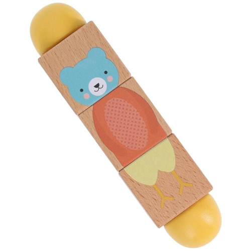 Petit Collage Dřevěná Twist hračka Shoda