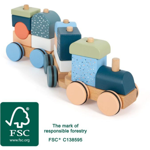 Small Foot Dřevěný vlak "Arctic"