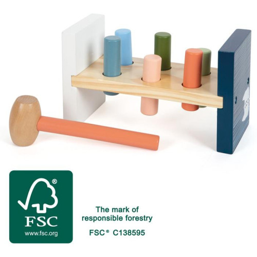 Small Foot Zatloukačka lední medvěd „Arctic“