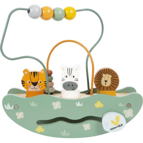 small foot Motorický labyrint s houpačkou Safari