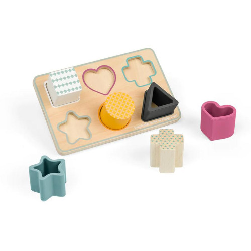 Bigjigs Toys Vkládací puzzle Tvary