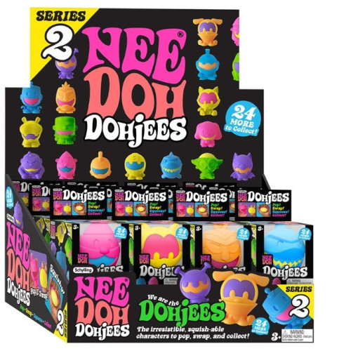 Schylling NeeDoh Příšerky Dohjees série 2 - 1 ks