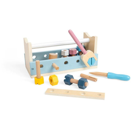 Bigjigs Toys Box na nářadí 2 v 1