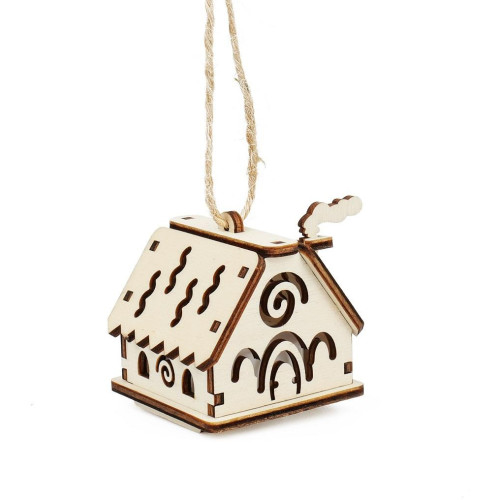 Kúzlo dreva Malý domeček s vlnkami